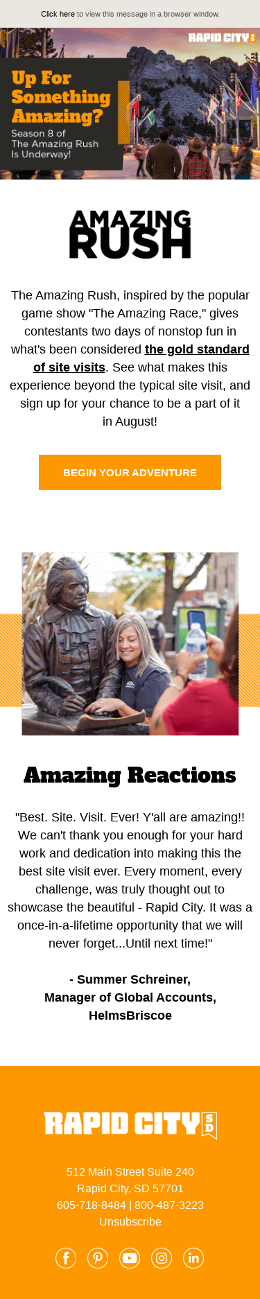 Up For Something Amazing?