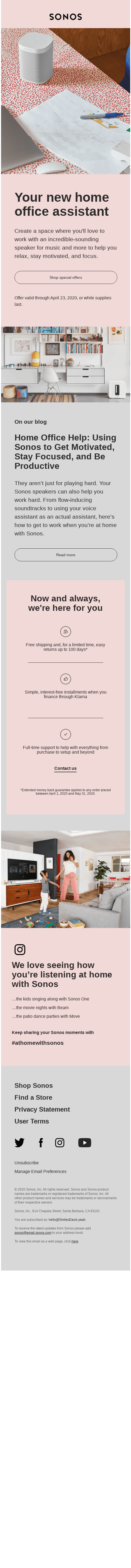 Upgrade your home office with brilliant sound