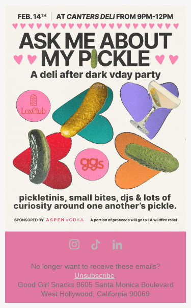 UR INVITED TO OUR VDAY PARTY 🥒💋