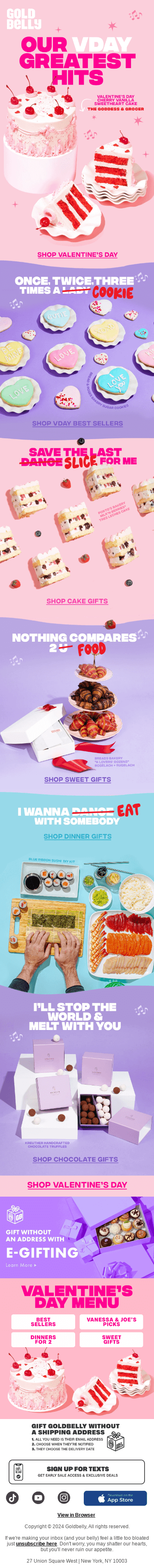 Valentine’s Day’s Greatest Hits, Shipped to You 💖