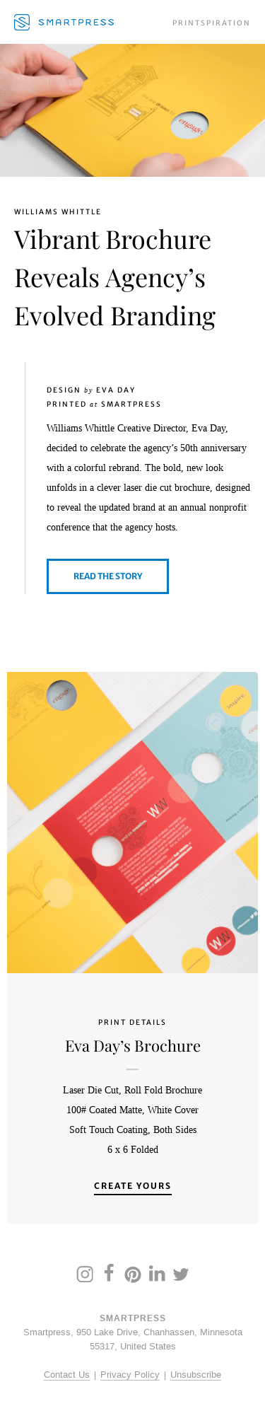 Vibrant Brochure Reveals Agency’s Evolved Branding