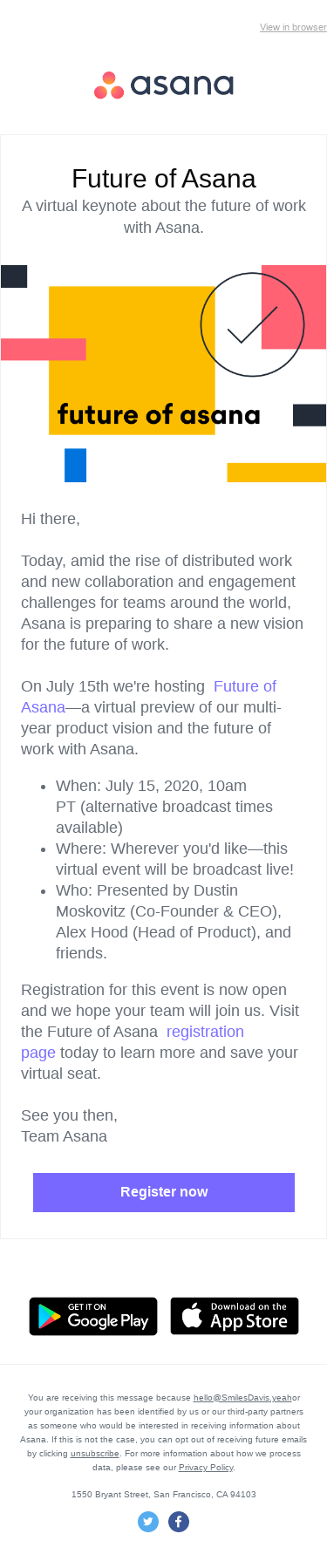 [Virtual Event] We’re reimagining the future of work