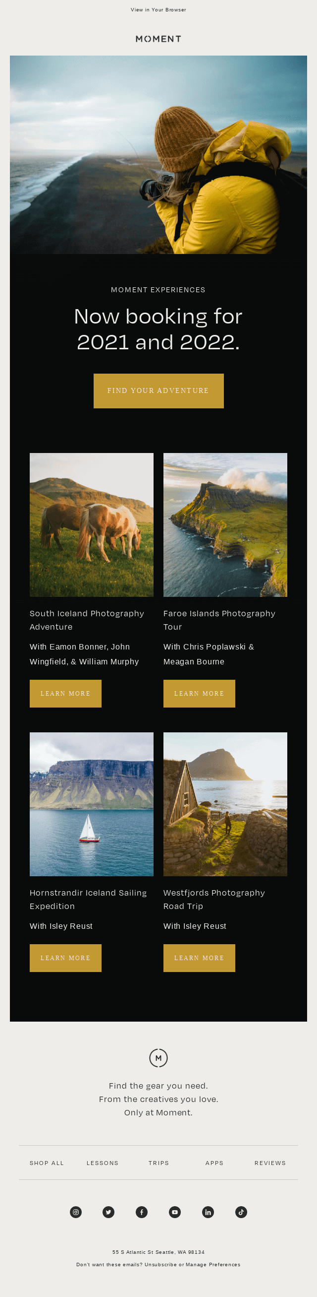 Want To Get Away? So Do We.