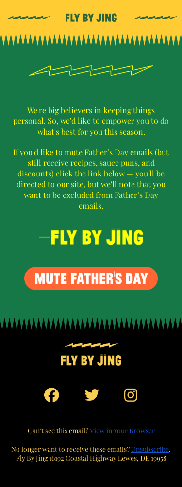 Want to opt out of Father’s Day?
