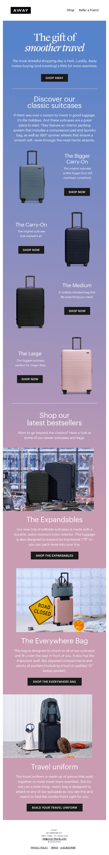 We know what you want this season