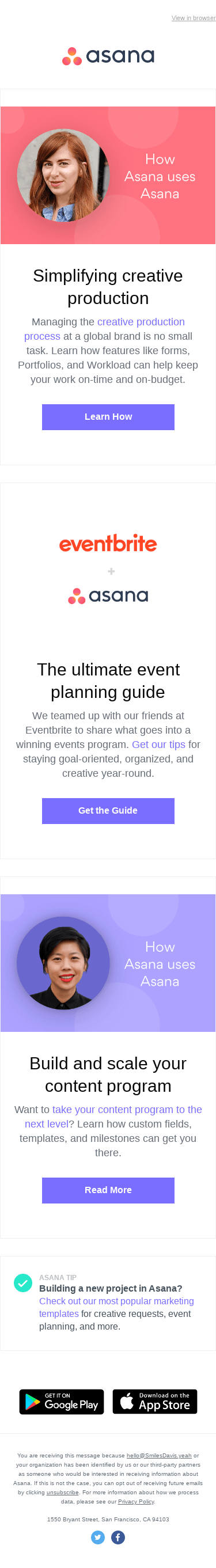 We ❤️ marketing and creative teams