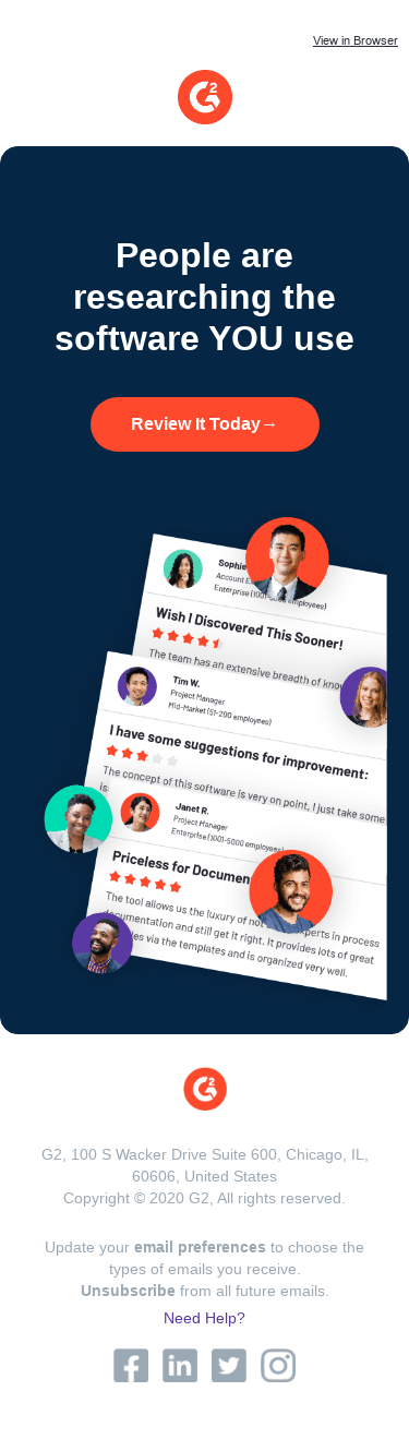 We need your software stories!