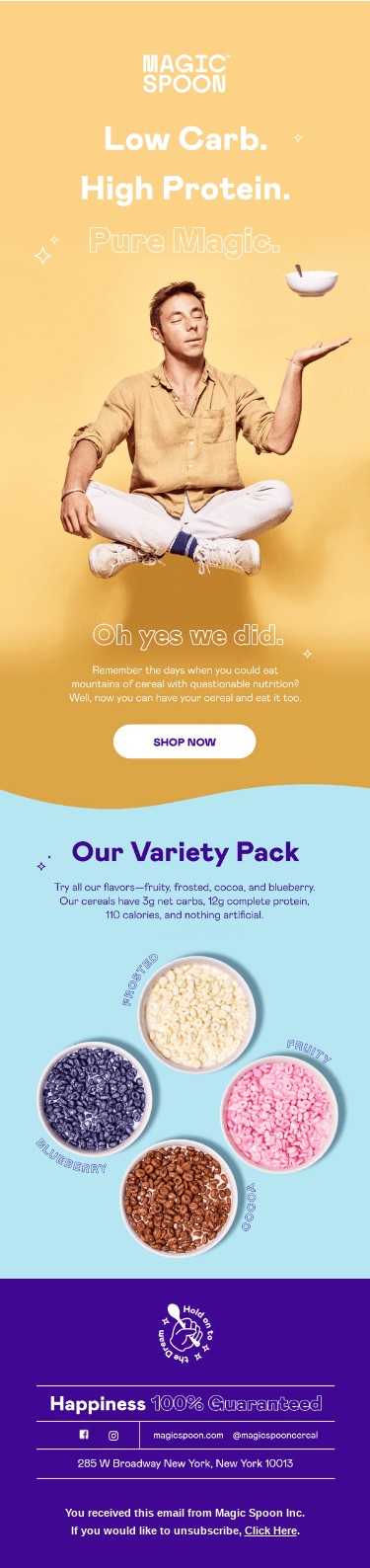 We Put the Real in Cereal