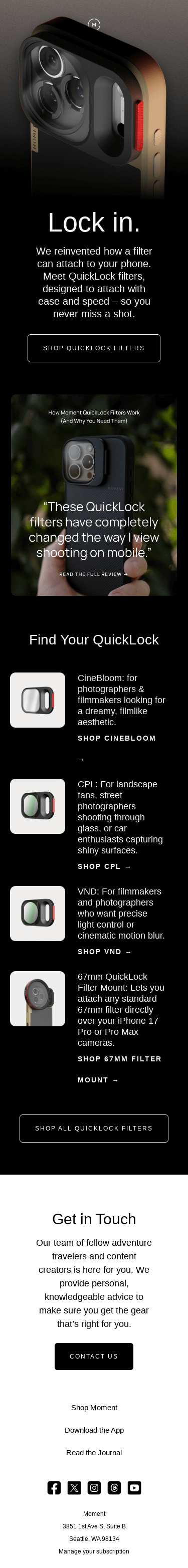 We Reinvented Mobile Filters