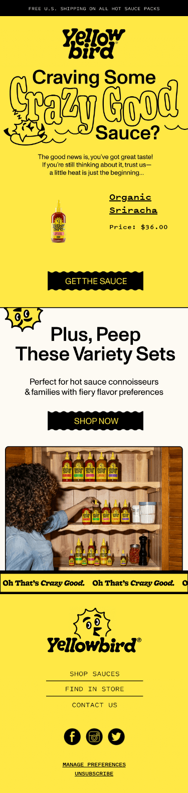 We saw you checking us out… 👀