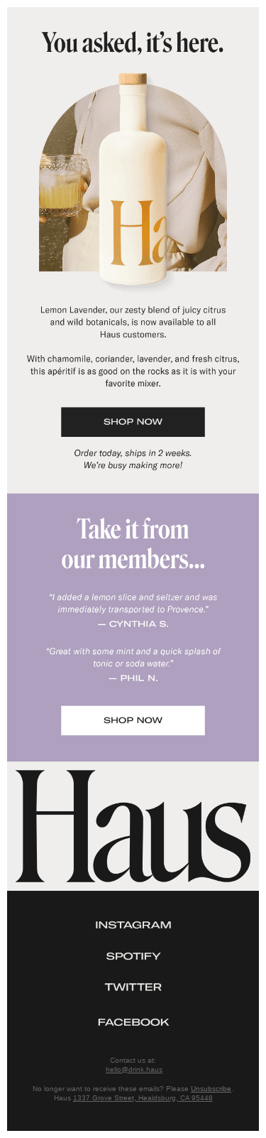 We unlocked Lemon Lavender