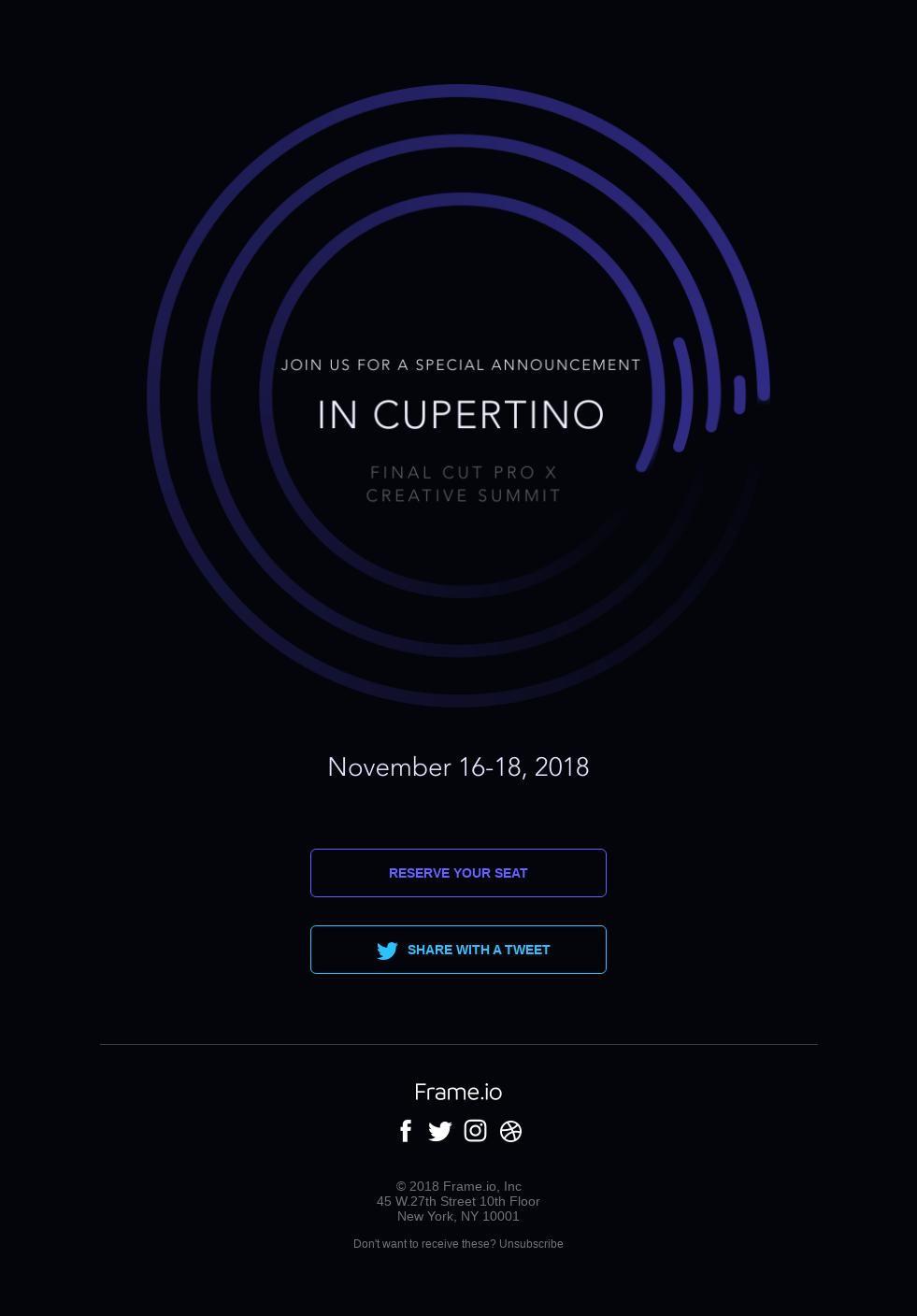 We’ve been building something new. Join us for the announcement.