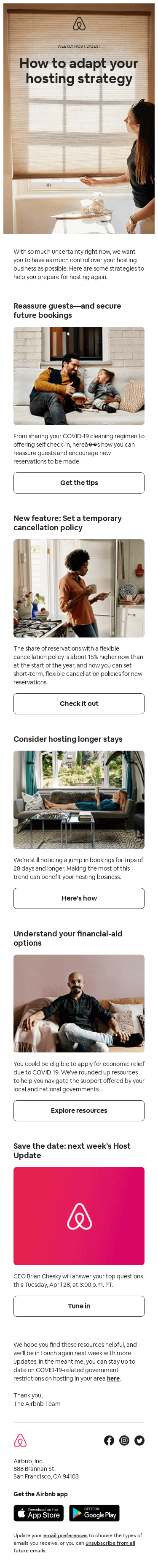 Weekly Host Digest: Preparing for guests again