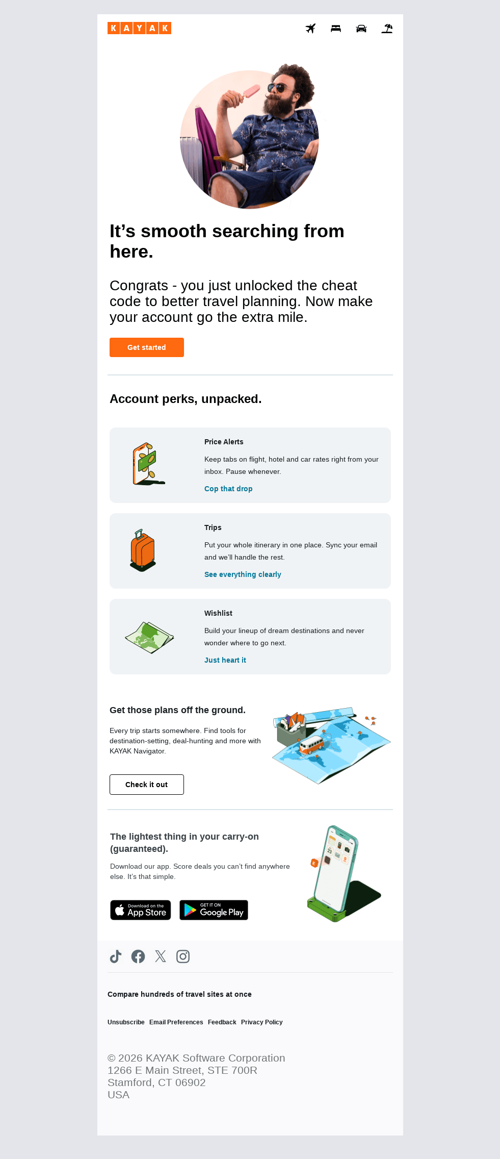 Welcome aboard. 👋