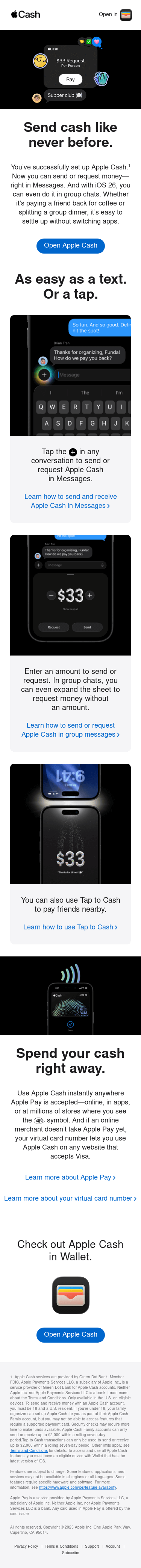 Welcome to Apple Cash.