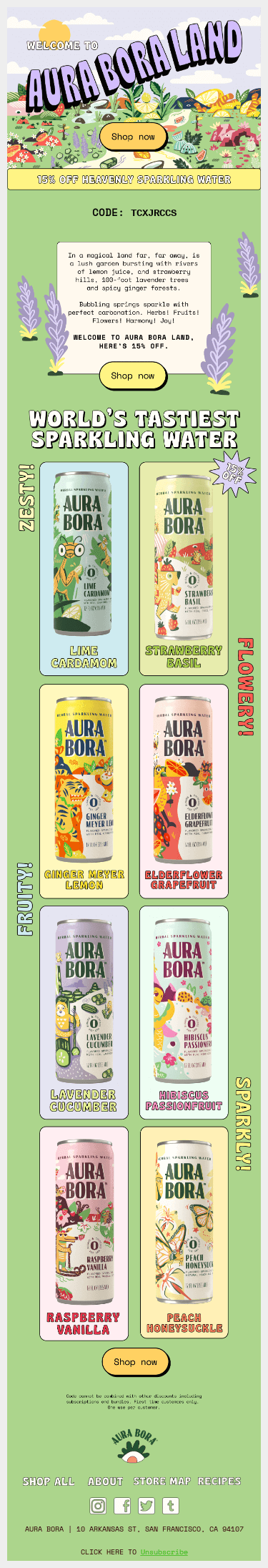 welcome to Aura Bora land