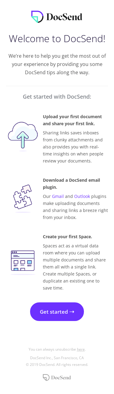 Welcome to DocSend, Smiles Davis