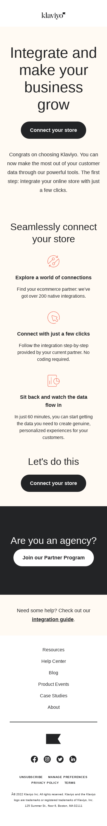 Welcome to Klaviyo