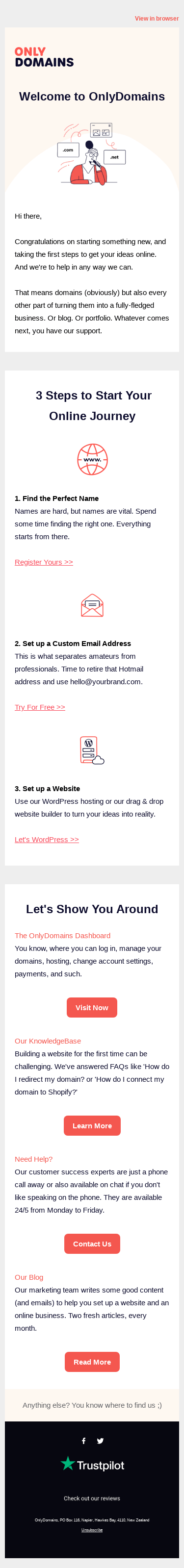 Welcome to OnlyDomains 👋