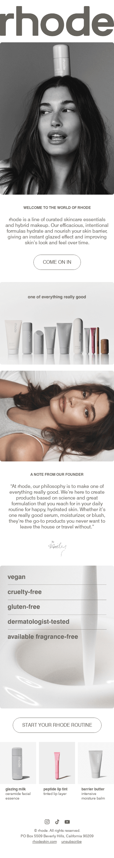 Welcome to the world of rhode