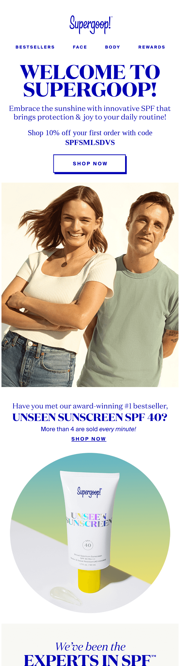 Welcome to Supergoop!