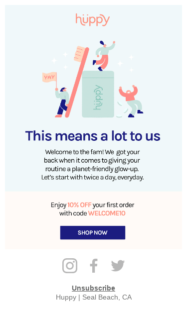 Welcome to the fam 🙂