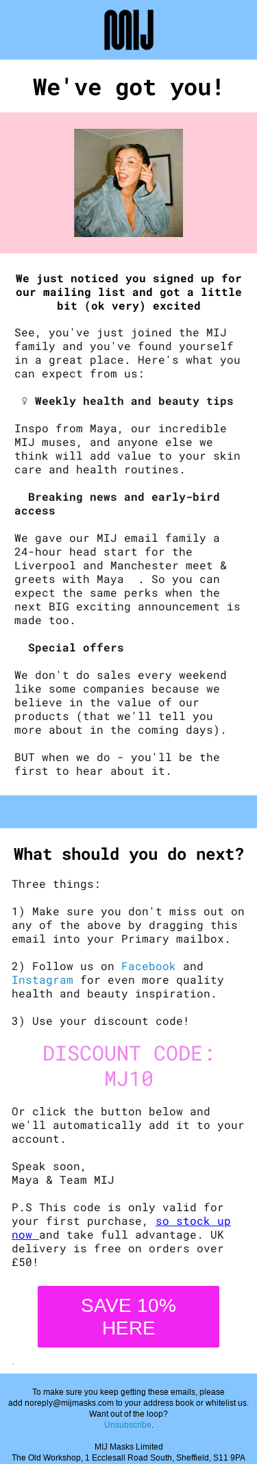 Welcome to the MIJ family 💛