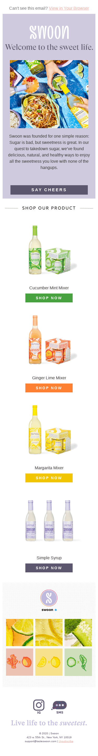 Welcome to the sweet life.