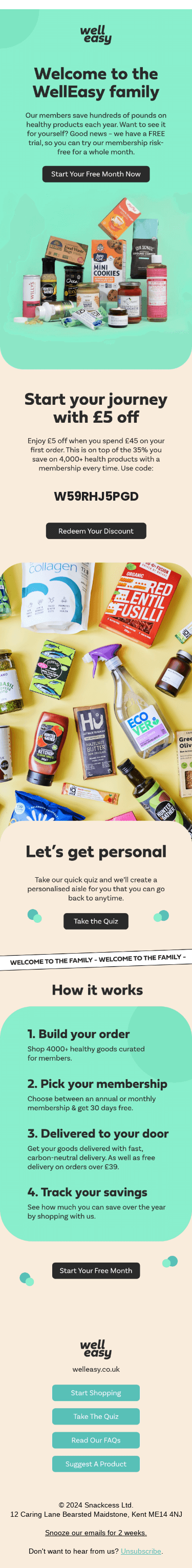 Welcome to the WellEasy family!