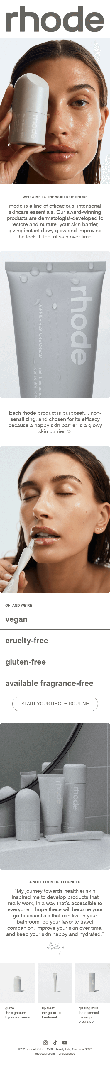 Welcome to the world of rhode