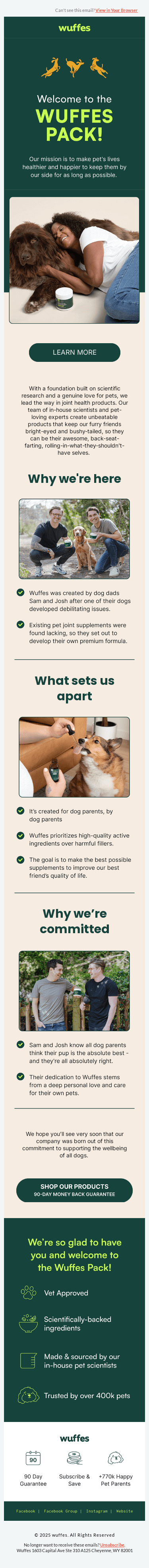 Welcome to the Wuffes Pack!