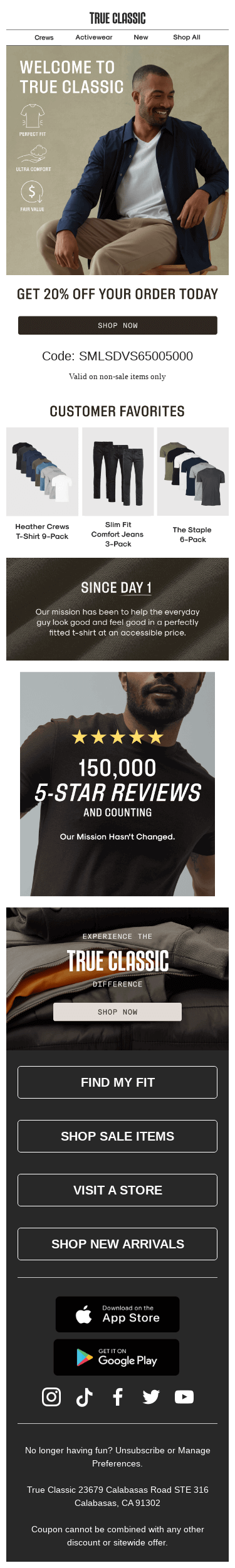 Welcome to True Classic