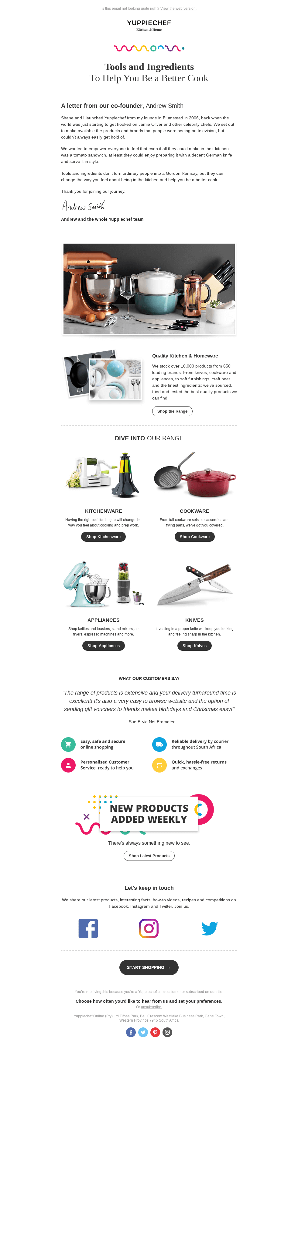 Welcome to Yuppiechef