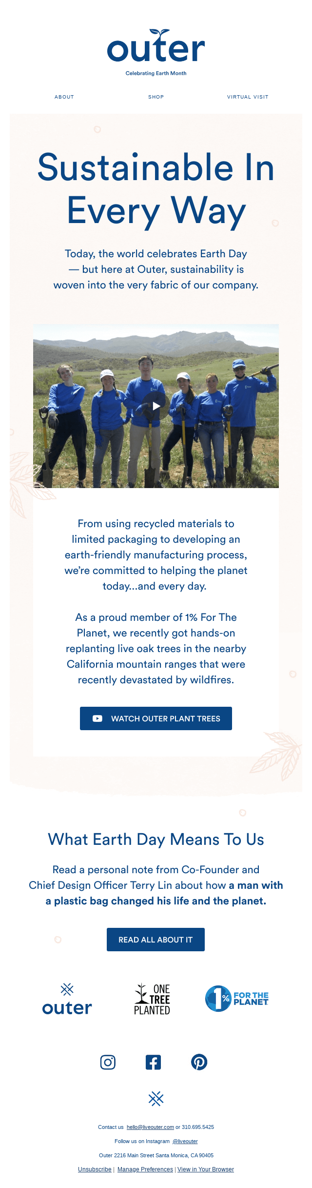 We’re Celebrating Earth Day Today & Every Day