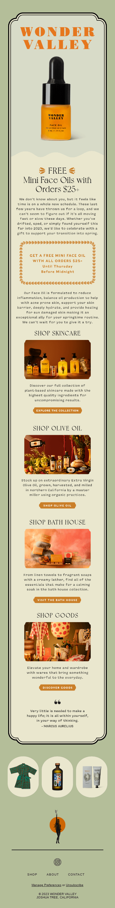 We're Gifting Mini Face Oils with Orders $25+