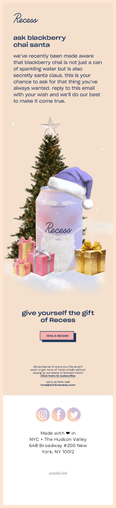 we’re giving away free stuff (aka gifts)