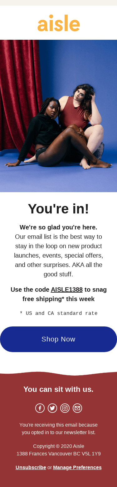 We're Redefining the Period Aisle 💪