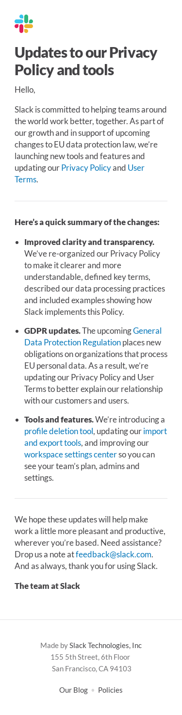 We’re updating our Privacy Policy and tools