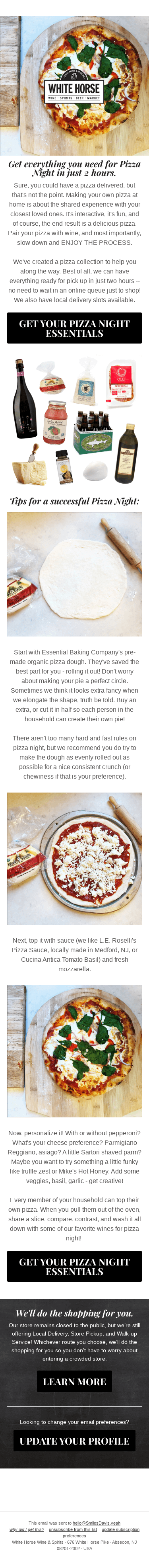 🍕We've got your Pizza Night essentials