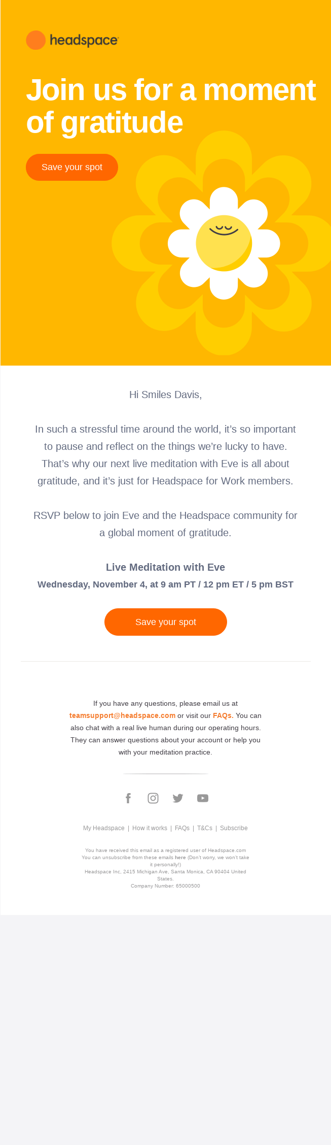 What are you thankful for?