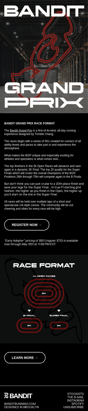 What is The Bandit Grand Prix?