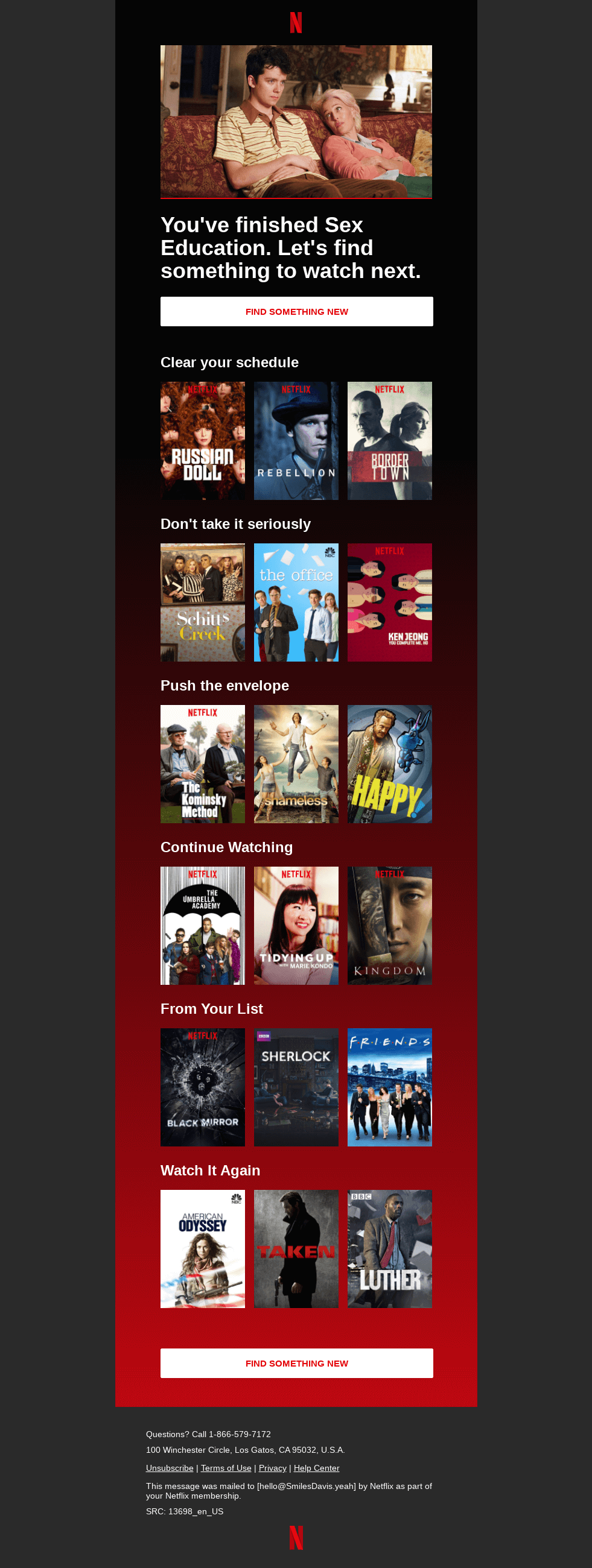 What to watch after Sex Education