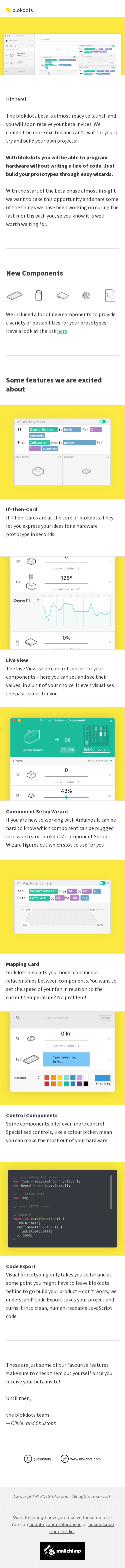 What we have been working on