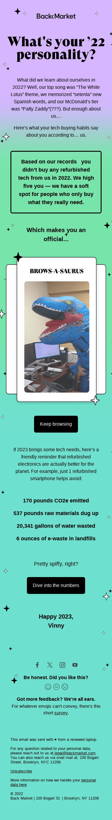 What’s your ’22 personality?