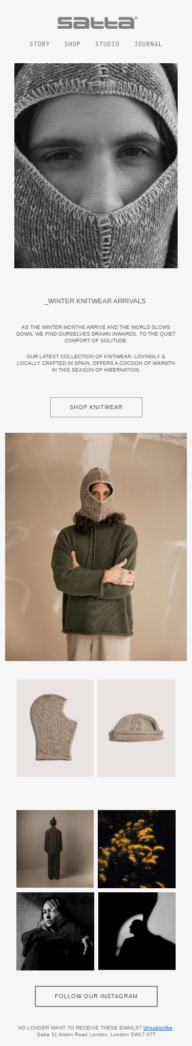 Winter Knitwear: The Comfort of Solitude