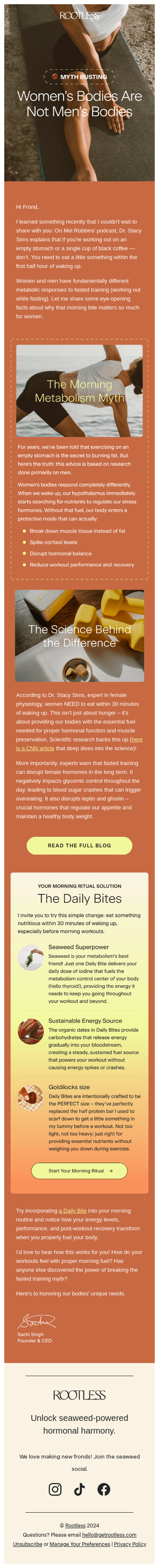 Women are NOT small men