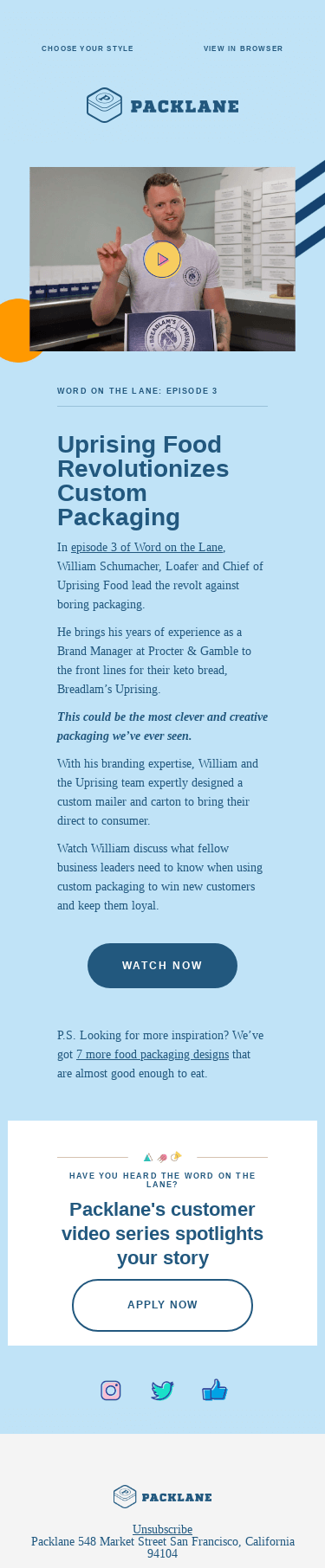 Word on the Lane episode 3: Uprising Food 🍞