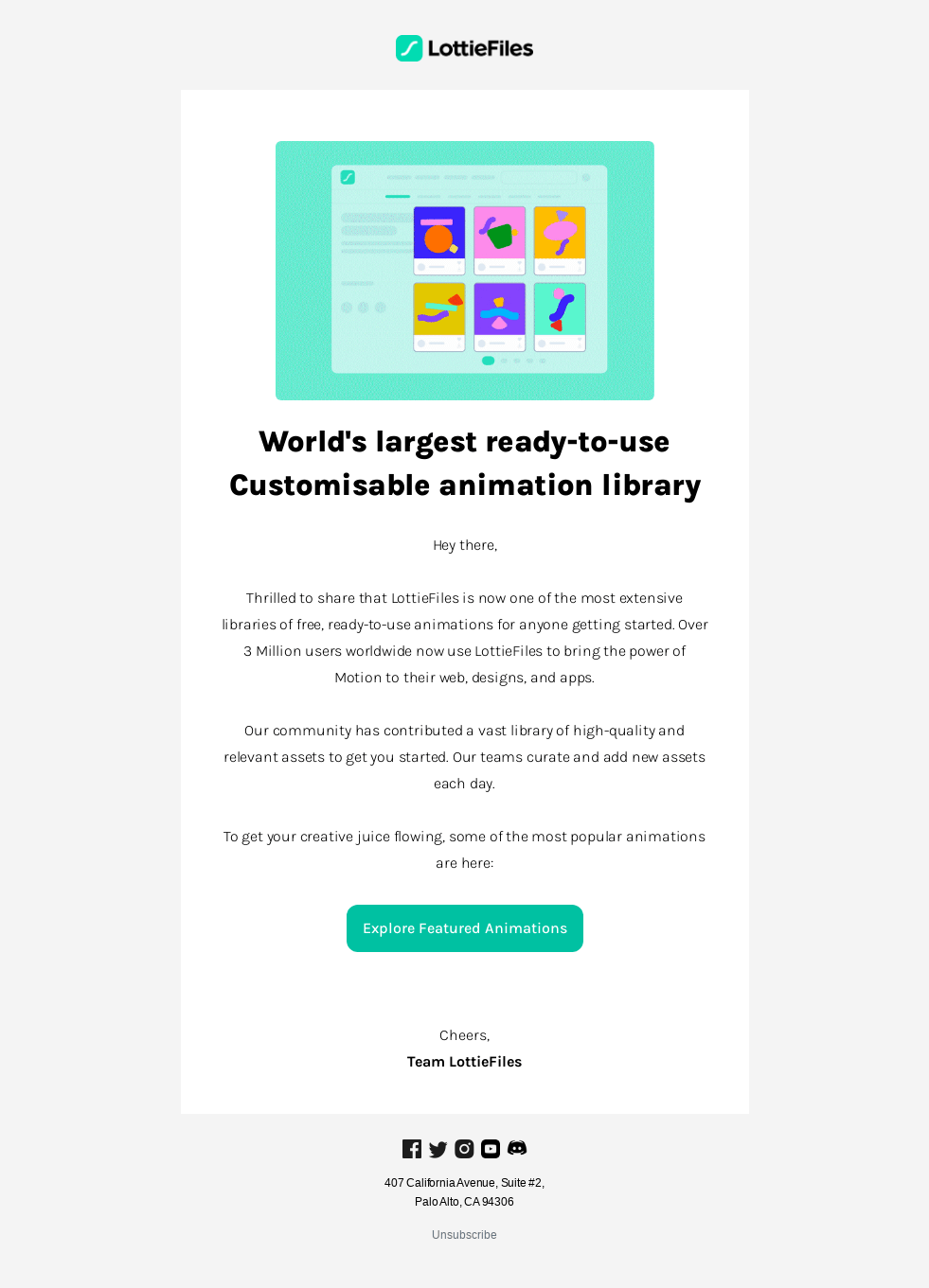 World's largest animation library