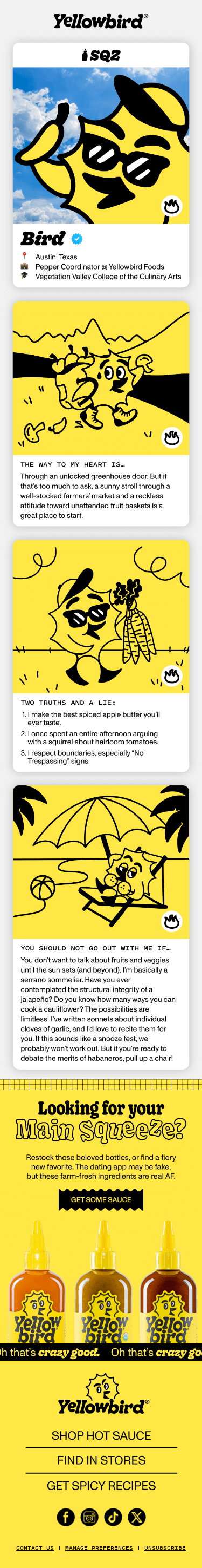 Would You Date This Bird?