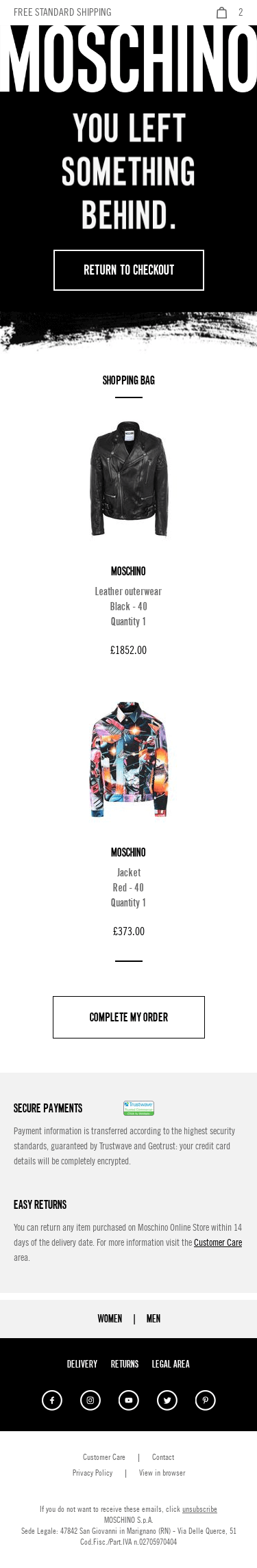 You left something behind